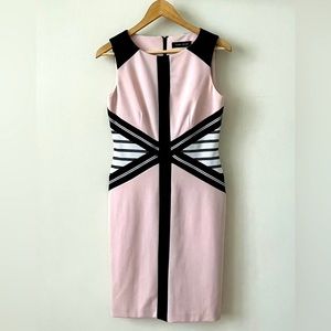 Ivanka Trump, size 4, knit midi, pink dress